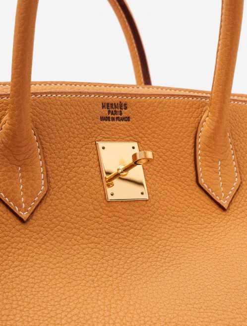 Vintage Hermès Birkin 40 Vache Natural Fauve Gold Hardware