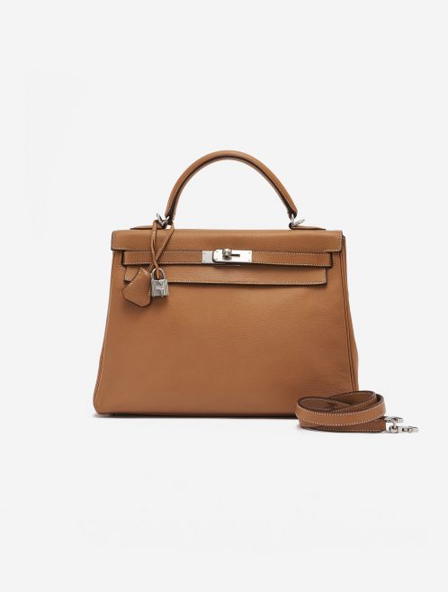 Hermès Kelly 32 Natural Pre-Loved Luxury Handbag