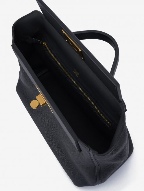 Hermès 2424 29 Clemence Black Handbag SACLÀB