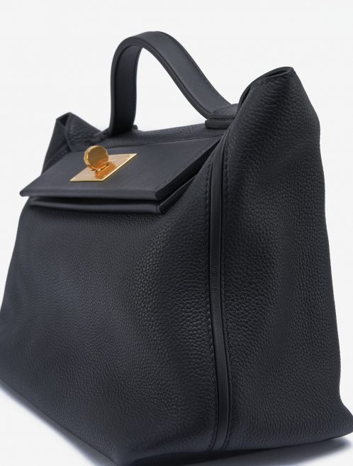 Hermès 2424 29 Clemence Black Handbag SACLÀB