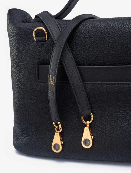 Hermès 2424 29 Clemence Black Handbag SACLÀB