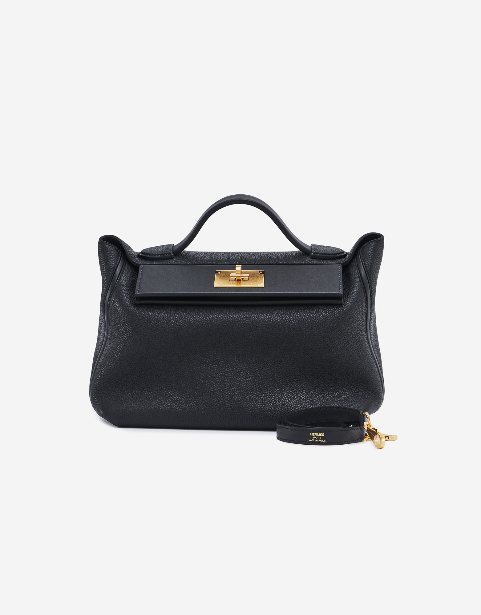 Hermès 2424 29 Clemence Black | SACLÀB