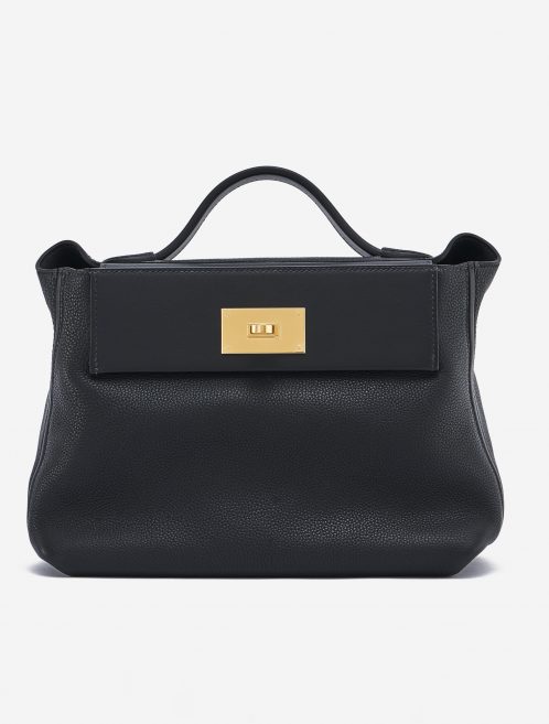 Hermès 2424 29 Clemence Black Handbag SACLÀB