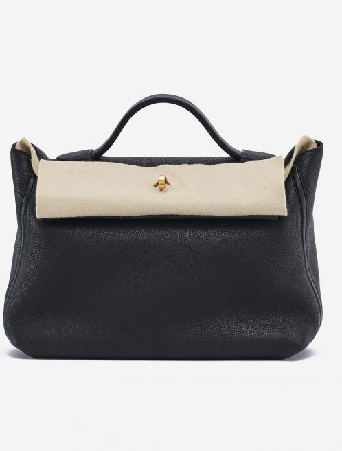 Hermès 2424 29 Clemence Black Handbag SACLÀB