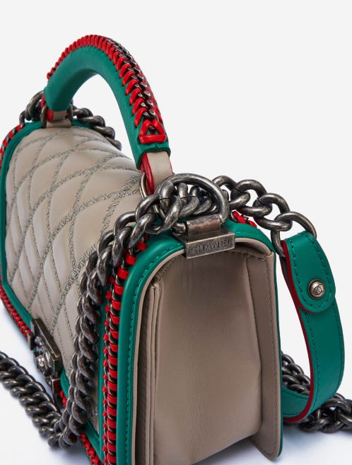 Chanel Boy Runway Edition 2015 Grey Lambskin SACLÀB