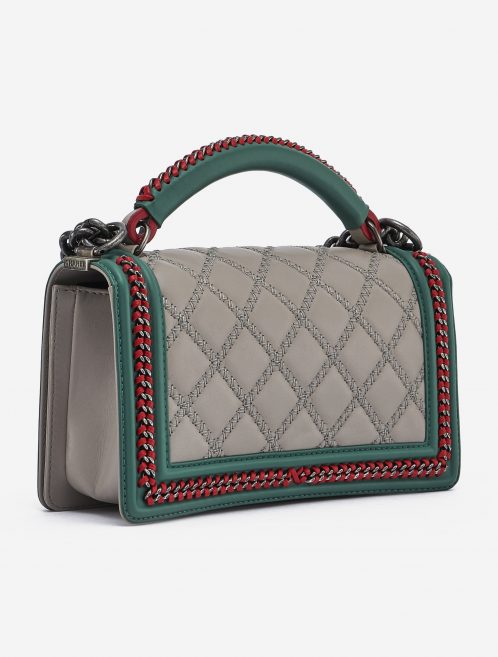 Chanel Boy Runway Edition 2015 Grey Lambskin SACLÀB