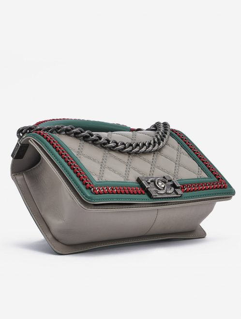 Chanel Boy Runway Edition 2015 Grey Lambskin SACLÀB