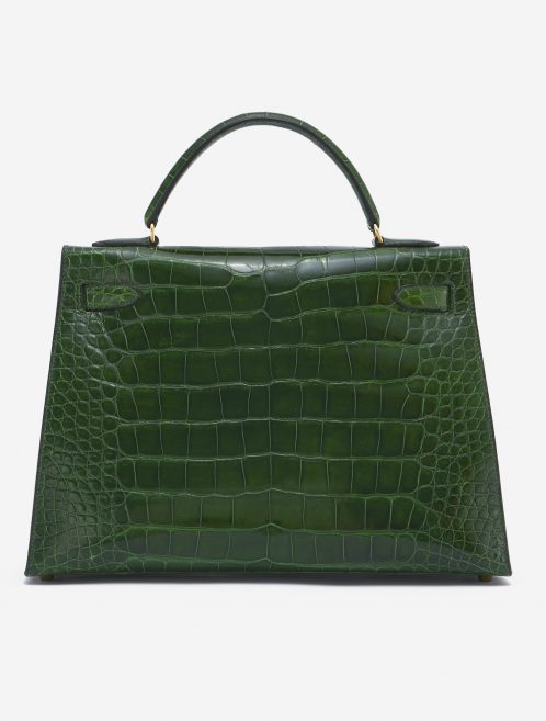 Hermès Kelly 32 Alligator Vert Emerald Exotic Handbag