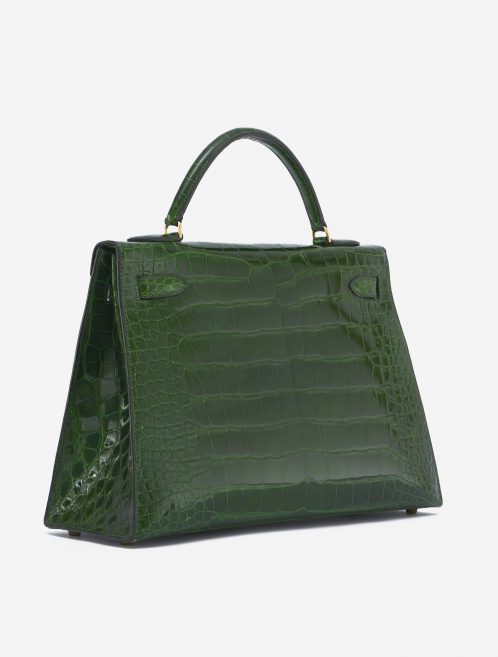 Hermès Kelly 32 Alligator Vert Emerald Exotic Handbag