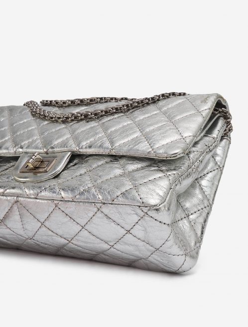 Chanel 2.55 226 Metallic Silver Limited Edition Bag SACLÀB