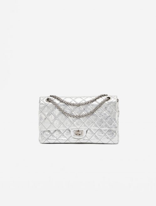 Chanel 2.55 226 Metallic Silver Limited Edition Bag SACLÀB