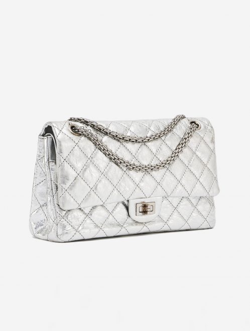 Chanel 2.55 226 Metallic Silver Limited Edition Bag SACLÀB