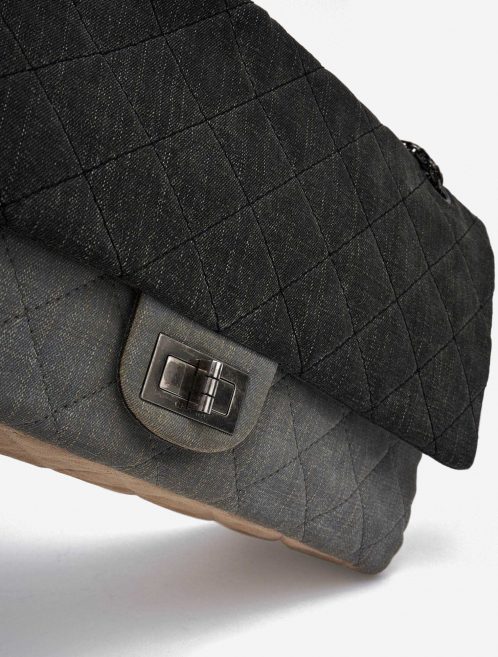 Chanel 2.55 Reissue Maxi Denim Grey SACLÀB