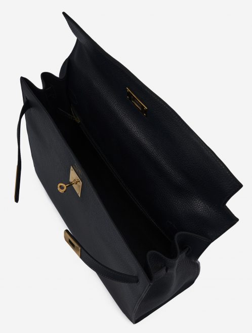 Hermès Kelly 35 Sellier Vache Liegee Bleu Indigo Bag SACLÀB