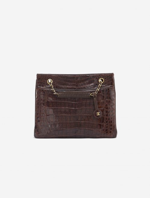 Vintage Chanel Shopper Medium Alligator Marron
