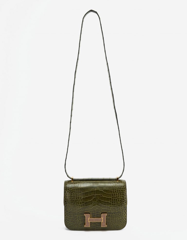 Hermès Constance 18 Marquette Alligator Lizard SACLÀB