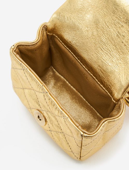 Chanel 2.55 Mini Belt Bag Clip Lambskin Gold SACLÀB