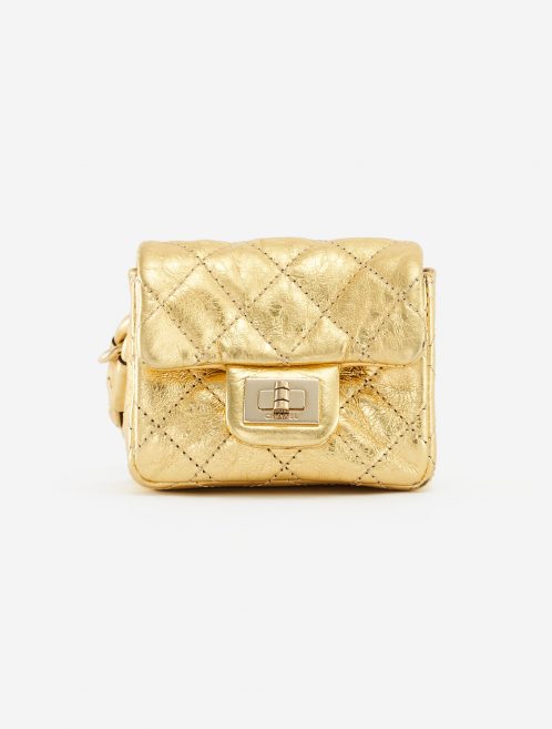 Chanel 2.55 Mini Belt Bag Clip Lambskin Gold SACLÀB