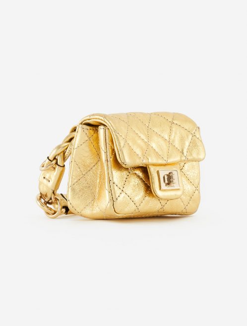 Chanel 2.55 Mini Belt Bag Clip Lambskin Gold SACLÀB