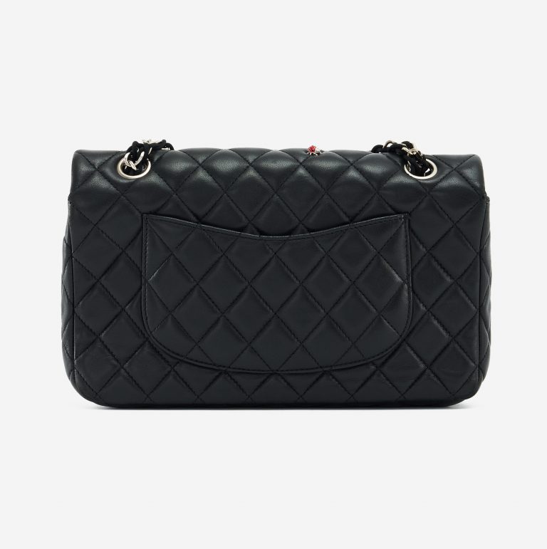 Limited Edition Chanel Timeless Medium Lambskin Black Ladybug