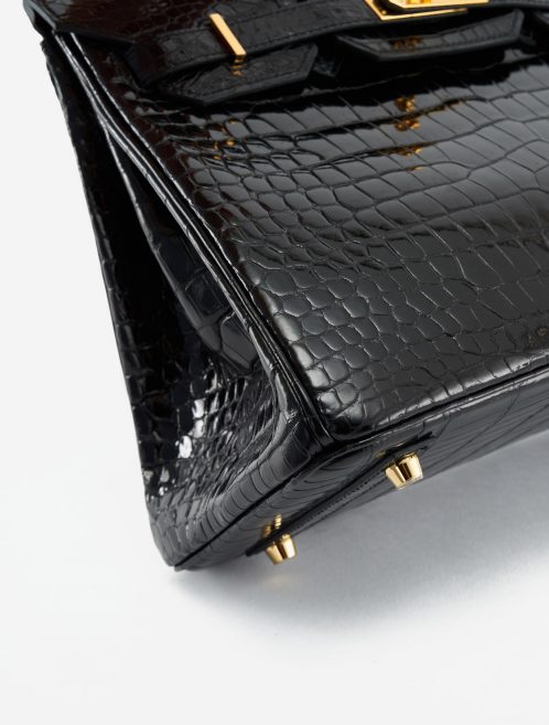 Hermès Birkin 30 Porosus Crocodile Black Exotic Luxury Bag