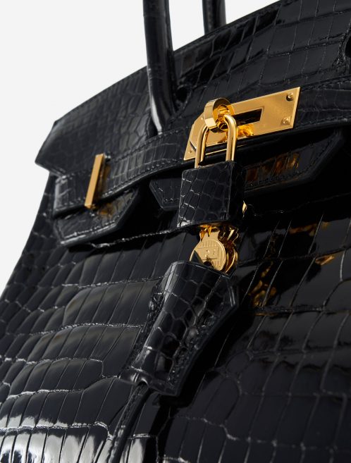 Hermès Birkin 30 Porosus Crocodile Black Exotic Luxury Bag