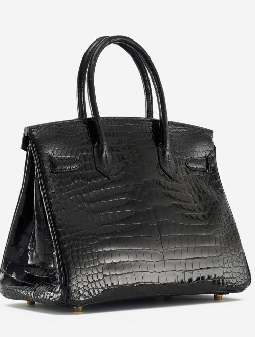 Hermès Birkin 30 Porosus Crocodile Black Exotic Luxury Bag