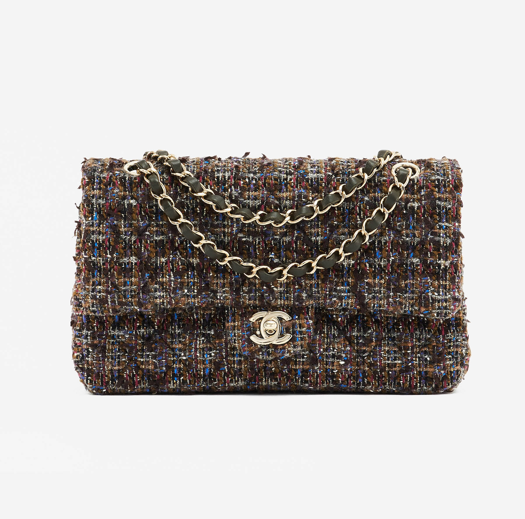 Chanel Timeless Medium Tweed Multicolor SACLÀB