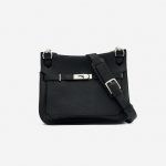 A Pre-Loved Hermés Jypsiere 28 Taurillon Clemence in Black
