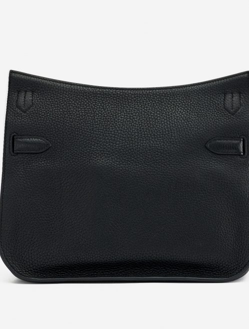 A Pre-Loved Hermés Jypsiere 28 Taurillon Clemence in Black Back