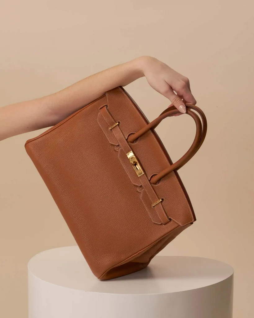 Hermès Birkin 35 Togo Gold on Gold 