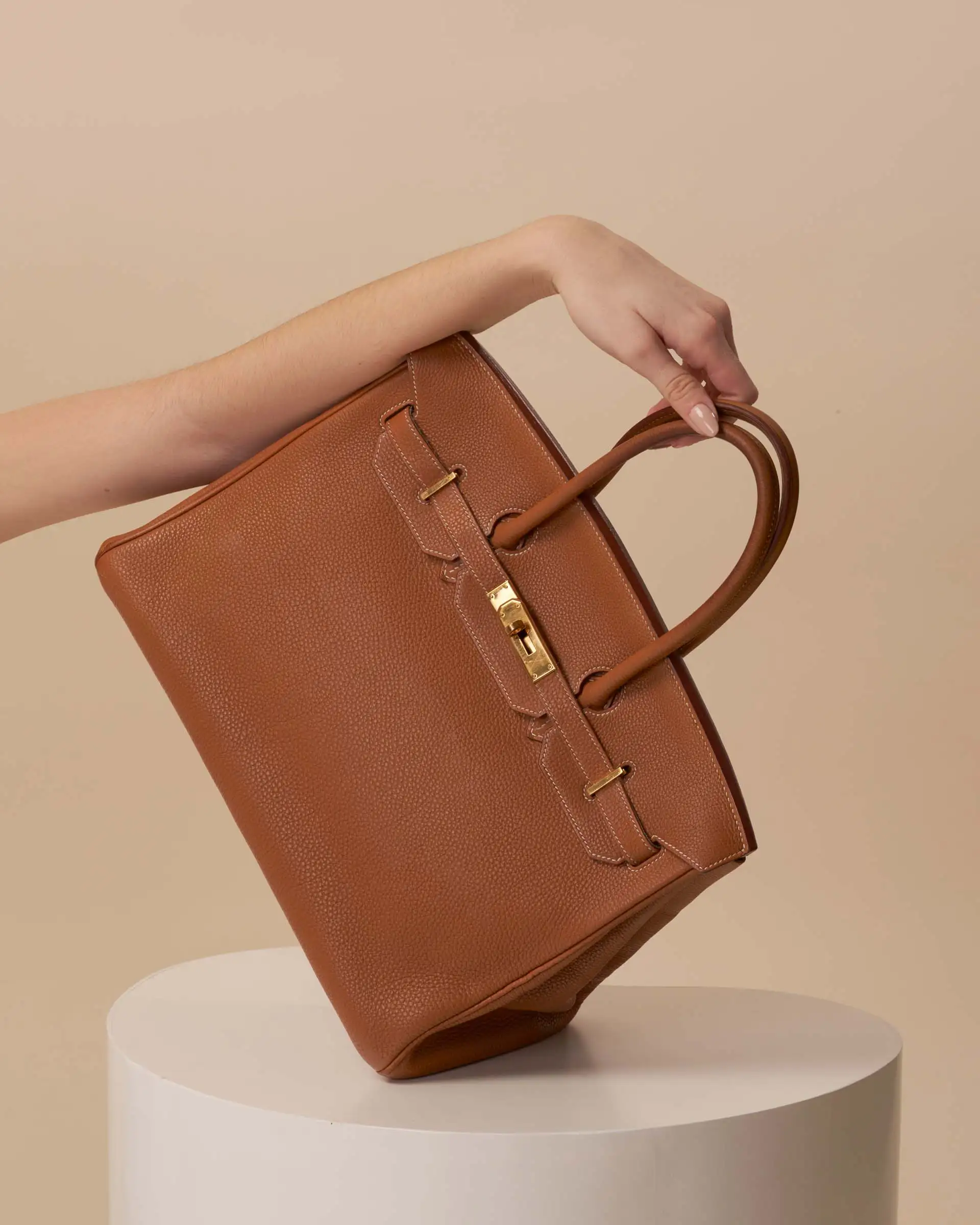 Hermès Birkin 35 Togo Gold on Gold 