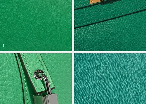 Hermès bag colours green
