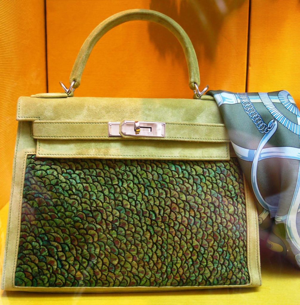 Hermès Limited Edition Feather Kelly Bag