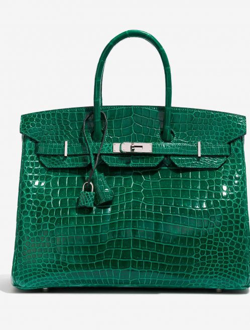 Hermès Birkin 35 Crocodile Porosus Vert Emeraude