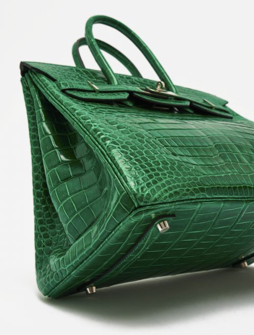 Hermès Birkin 35 Crocodile Porosus Vert Emeraude