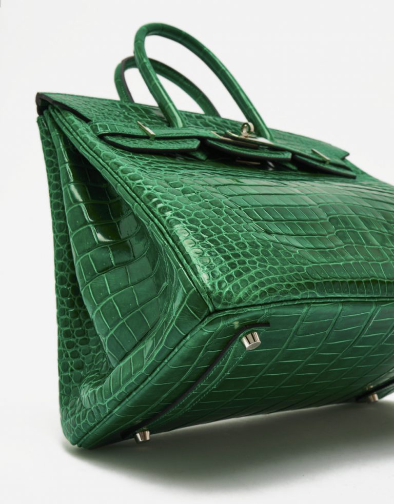 Hermès Birkin 35 Crocodile Porosus Vert Emeraude