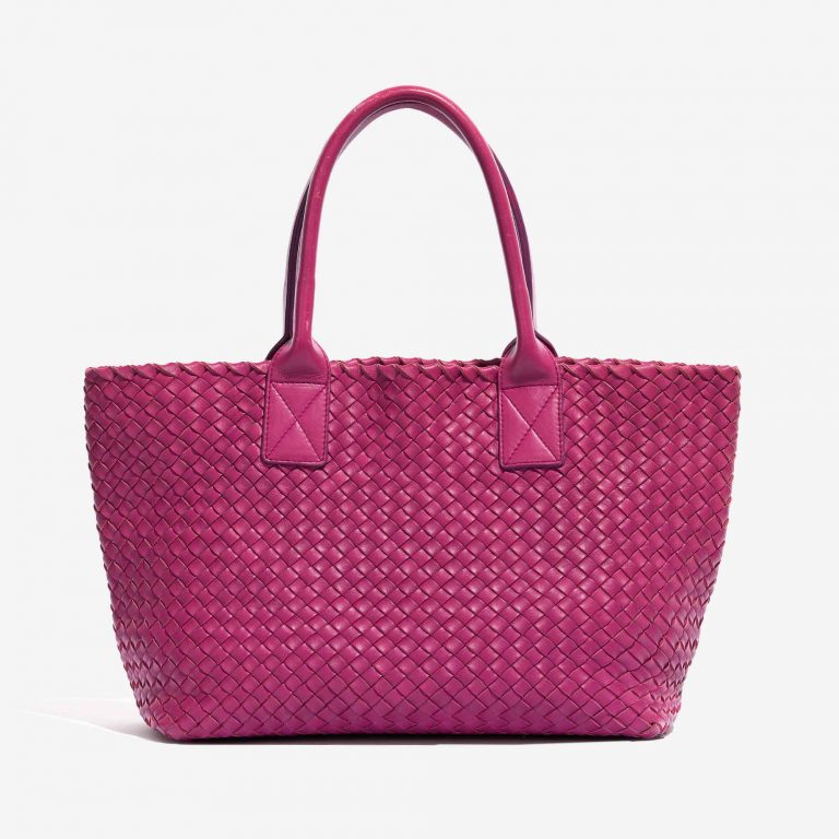Bottega Veneta Cabat Small Intrecciato Purple