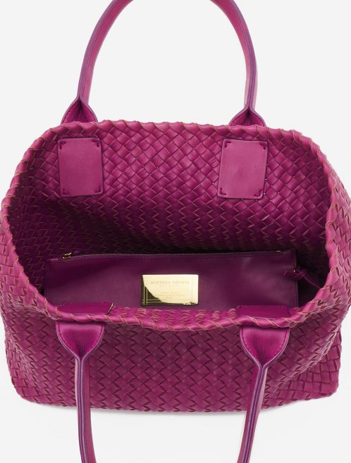 Pre-owned Bottega Veneta bag Cabat Small Intrecciato Purple Pink, Violet | Sell your designer bag on Saclab.com