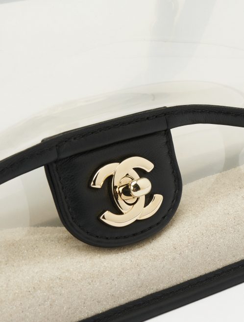 A pre-loved Chanel Timeless Medium PVC 'Sand By The Sea' on SACLÀB