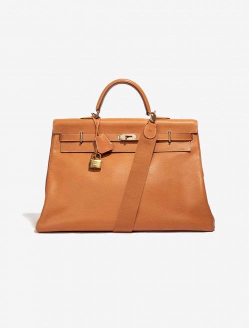Hermès Kelly 50 Ardennes Natural