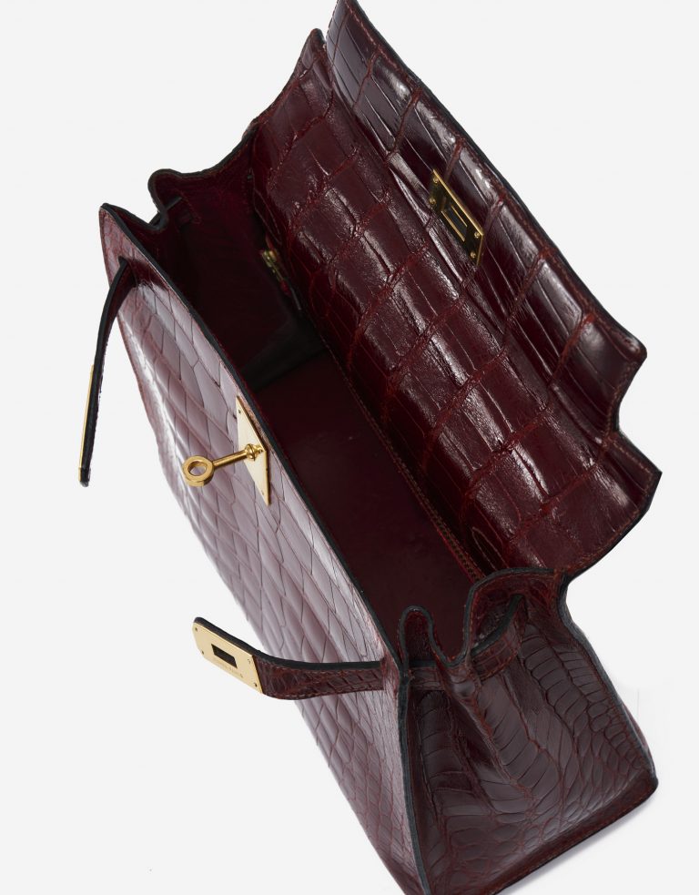 Hermès Kelly 28 Alligator Rouge H