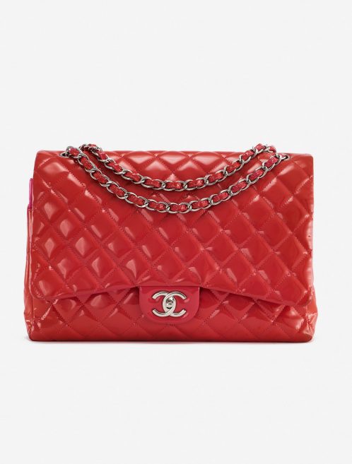 Pre-owned Chanel bag Timeless Maxi Patent Leather Red Red | Sell your designer bag on Saclab.com