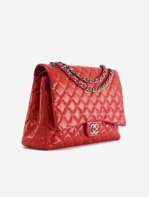 Pre-owned Chanel bag Timeless Maxi Patent Leather Red Red | Sell your designer bag on Saclab.com
