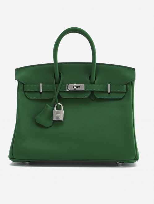 A pre-loved Hermès Birkin 25 Swift Cactus on SACLÀB