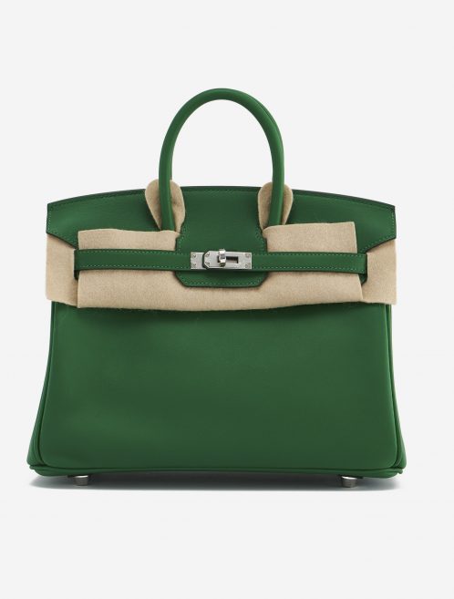 A pre-loved Hermès Birkin 25 Swift Cactus on SACLÀB