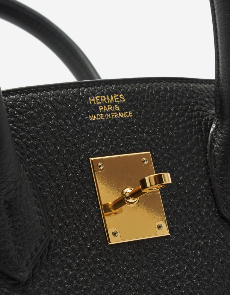 A pre-loved Hermès Birkin 35 Togo Black on SACLÀB