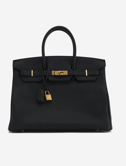 A pre-loved Hermès Birkin 35 Togo Black on SACLÀB