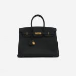 A pre-loved Hermès Birkin 35 Togo Black on SACLÀB
