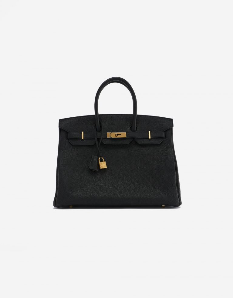 A pre-loved Hermès Birkin 35 Togo Black on SACLÀB